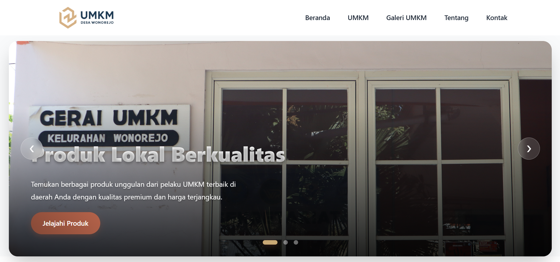 UMKM Kelurahan Wonorejo